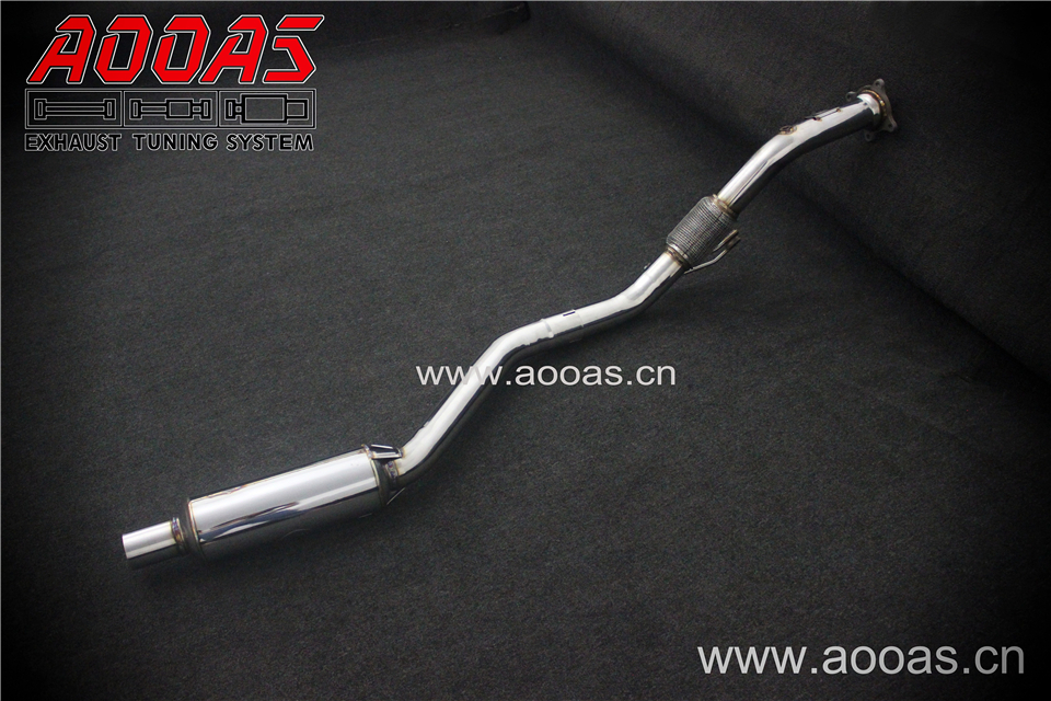Porsche MACAN 2.0T All SS304 / Decat (Catless) Downpipe + Front Pipe (Downpipe Back)